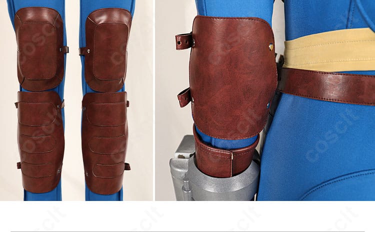 膝当て・エルボーパッド・護具の質感と形状。可動域を保つカッティングが分かる。