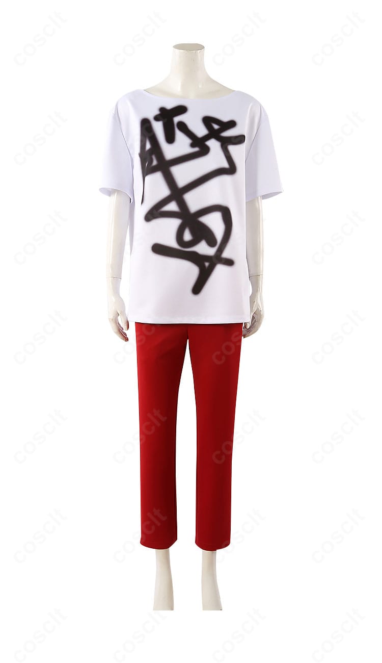 ALIEN STAGE ティル コスプレ衣装の正面全体画像。落ち着いた色味とシャープなラインを確認できるフロントビュー。