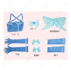 魔法少女にあこがれて 水神小夜 マジアアズール衣装｜高再現で上品、イベントも着脱スムーズ - 4枚目の画像（サムネイル）