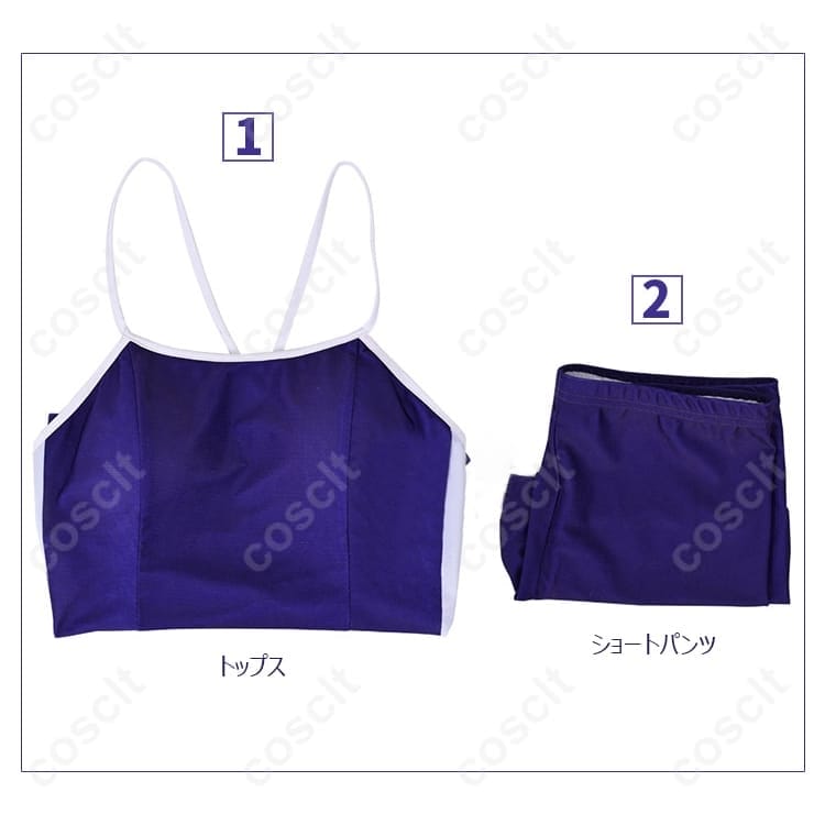 ウマ娘 プリティーダービー 競泳水着コスプレ衣装｜爽やかフィットで撮影映え、着脱もスムーズ - 5枚目の画像