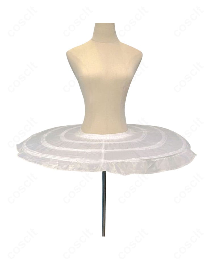 初音ミク MIKU EXPO 2023 VR コスプレ衣装のスカートとパニエの細部が確認できるクローズアップ