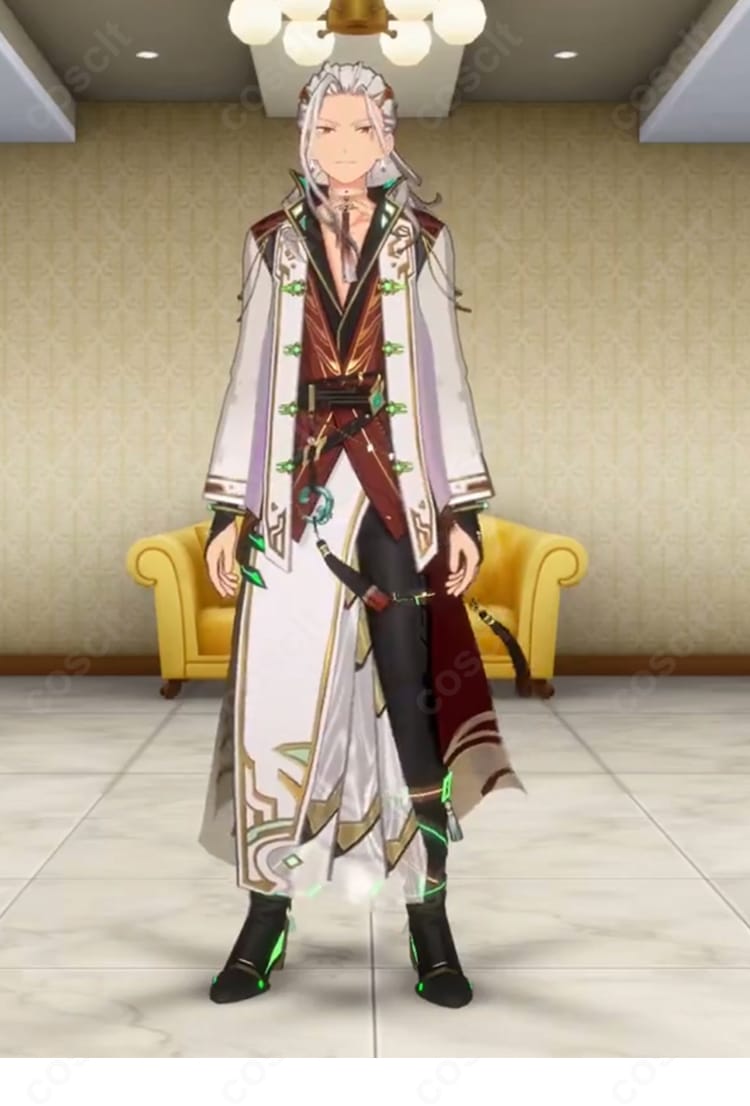 『あんさんぶるスターズ!』乱凪砂のコスプレ衣装を着用した全身イメージ。高再現の装飾とハリ感あるシルエットでイベント・撮影向けの仕上がり。