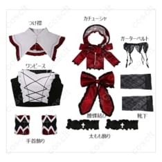 時崎狂三 囁告篇帙（ラジエル）イメージドレス｜高再現で写真映え、着脱ラクでイベントに最適 - 6枚目の画像（サムネイル）