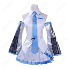 初音ミク 雪ミク2010（初代）コスプレ衣装 高再現で撮影映え、軽快な着用感 - 1枚目の画像（サムネイル）