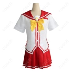 シャーロット 乙坂歩未 夏制服コスプレ｜軽やかで動きやすい高再現3点セット - 1枚目の画像（サムネイル）
