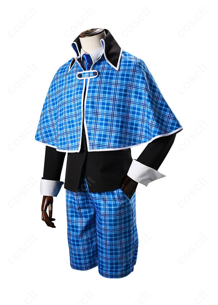 商品左側面:しゅごキャラ!ガーディアン制服の左肩マントの落ち感とコートライン、装飾位置の確認用