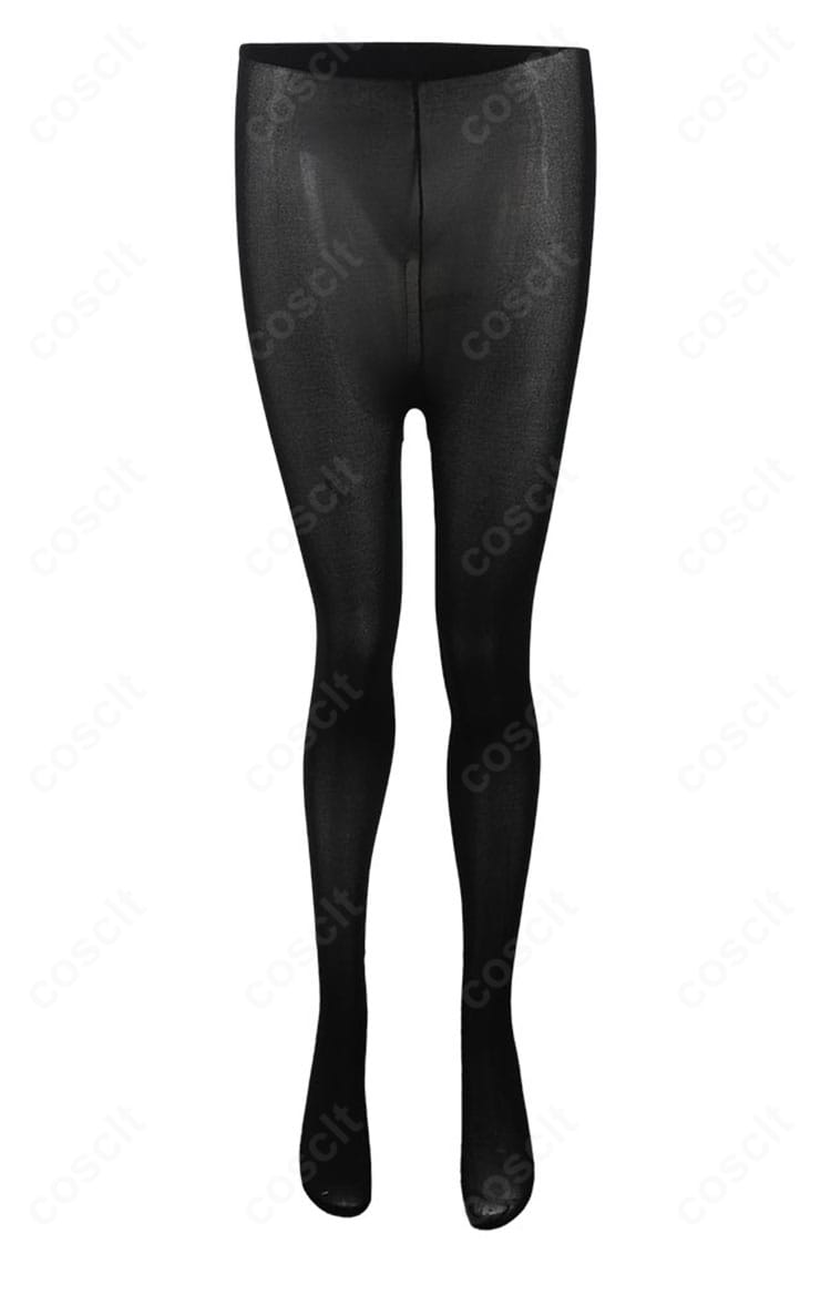 アオリ ハロウィンVer. コスプレ衣装のストッキング装飾。脚元のコントラストと撮影映えする質感をクローズアップ。