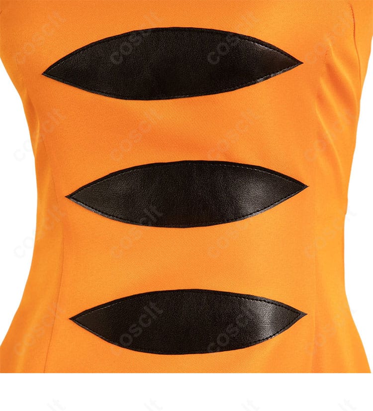 アオリ ハロウィンVer. コスプレ衣装の装飾ディテール。髪飾り・耳飾り・蝶結びの質感と配置を拡大表示。