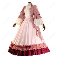 ヴィクトリカ・ド・ブロワ コスプレ衣装 高再現ゴシックドレス｜着脱ラクで撮影会・イベントに最適 - 4枚目の画像（サムネイル）