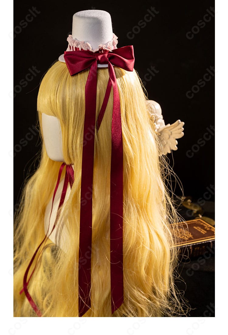 ヴィクトリカ・ド・ブロワ衣装 髪飾りの近接。クラシカルなモチーフで統一感を演出