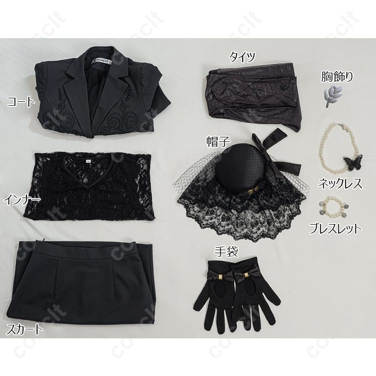 第五人格 昆虫学者 メリー・プリニウス フェリス 高再現で上品、撮影映えするコスプレ衣装 - 6枚目の画像