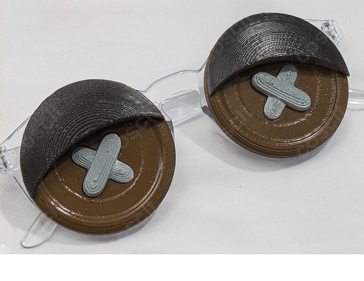 IdentityV 人形師 コスプレ用メガネの装飾アップ。度なしアクセで衣装全体の完成度を高める小物