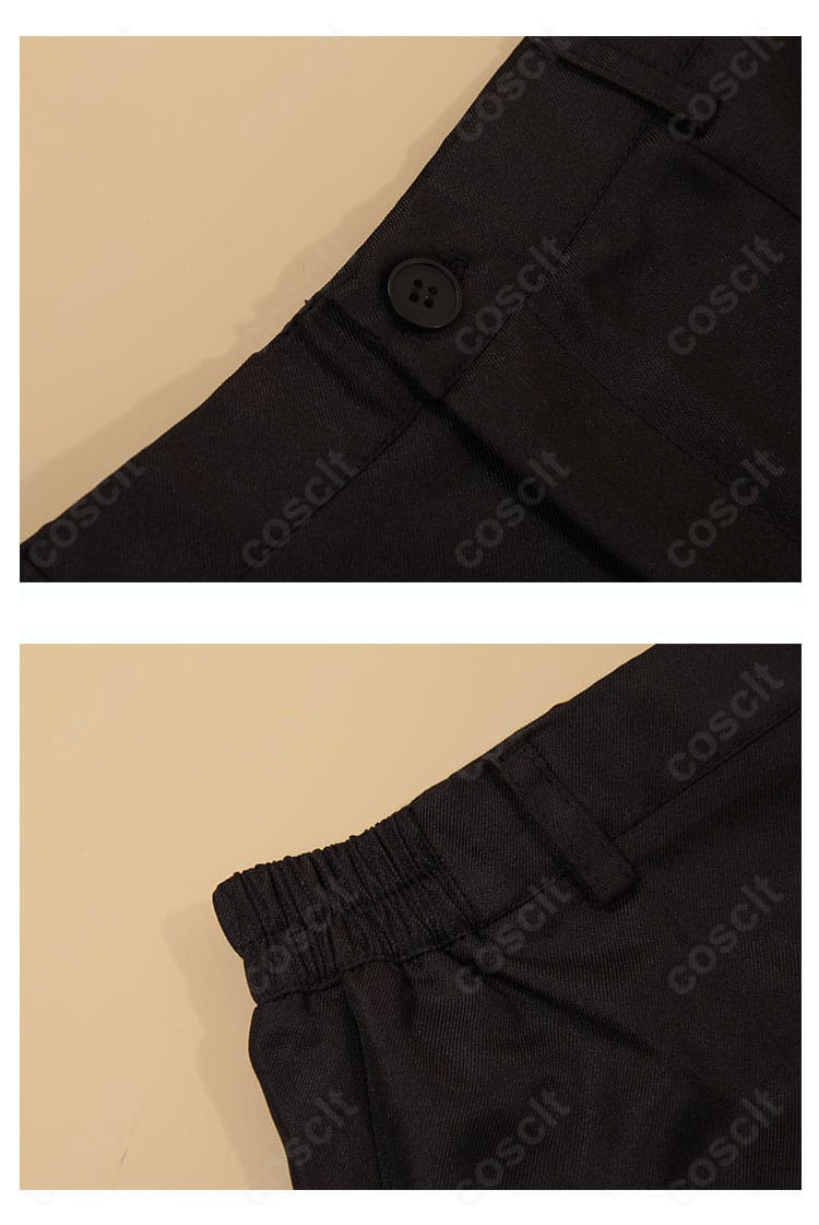 ショートパンツ単体のディテール。ウエストと縫製の仕上がり