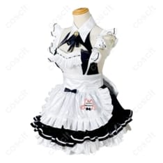 勝利の女神：NIKKE プリバティ／アンカインド・メイド 高再現で着やすい猫耳メイド衣装セット - 2枚目の画像（サムネイル）