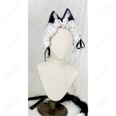 勝利の女神：NIKKE プリバティ／アンカインド・メイド 高再現で着やすい猫耳メイド衣装セット - 5枚目の画像（サムネイル）