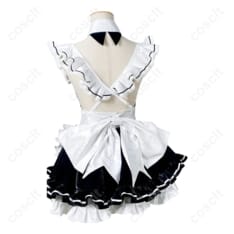 勝利の女神：NIKKE プリバティ／アンカインド・メイド 高再現で着やすい猫耳メイド衣装セット - 4枚目の画像（サムネイル）