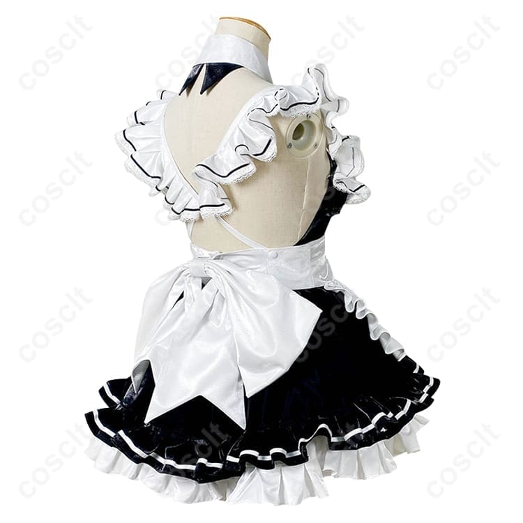 勝利の女神：NIKKE プリバティ／アンカインド・メイド 高再現で着やすい猫耳メイド衣装セット - 3枚目の画像