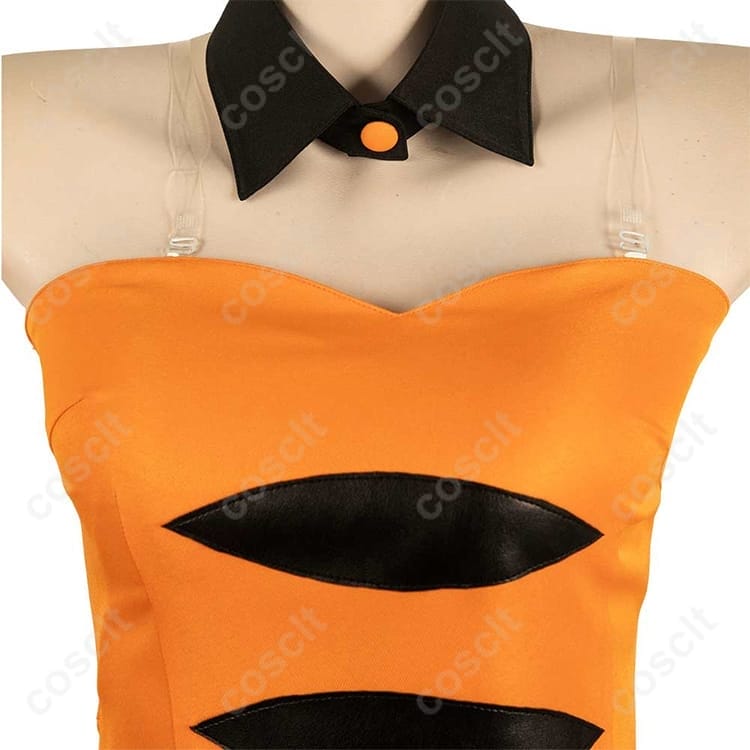 スプラトゥーン3 ホタル ハロウィンVer. コスプレ衣装 上品シルエットで撮影映え、着脱もスムーズ - 5枚目の画像