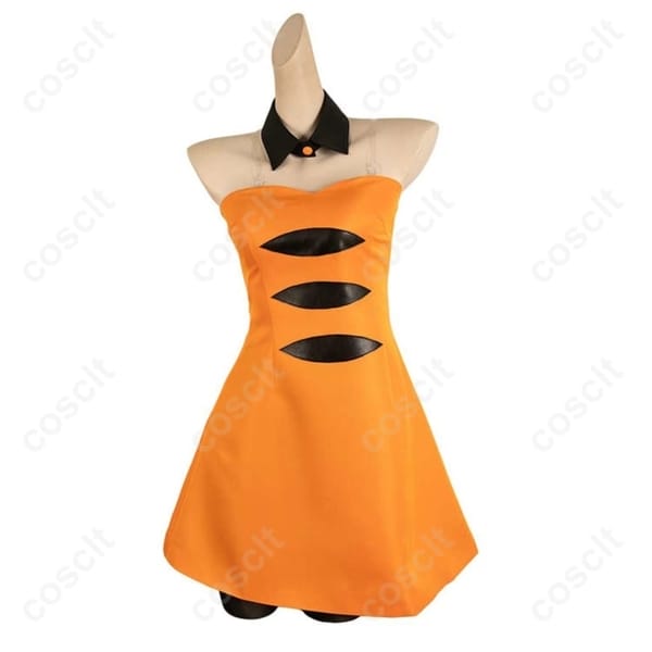 スプラトゥーン3 ホタル ハロウィンVer. コスプレ衣装 上品シルエットで撮影映え、着脱もスムーズ