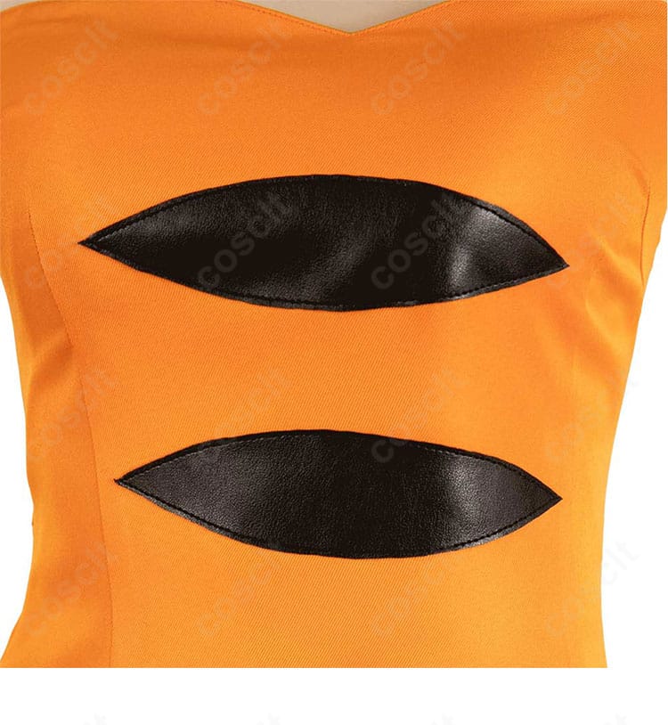 スプラ3 ホタル衣装の細部。手袋のカッティングや縫製ライン、装飾パーツの質感を強調。