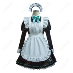砂狼シロコ メイド服 コスプレ衣装｜高再現で着脱簡単、撮影映えする上品シルエット - 1枚目の画像（サムネイル）
