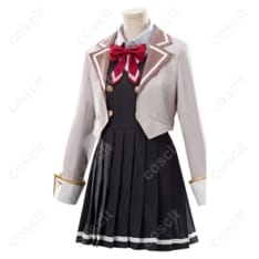 時々ボソッとロシア語でデレる隣のアーリャさん アリサ・ミハイロヴナ・九条 学園制服コスプレ 高再現で撮影映え - 2枚目の画像（サムネイル）