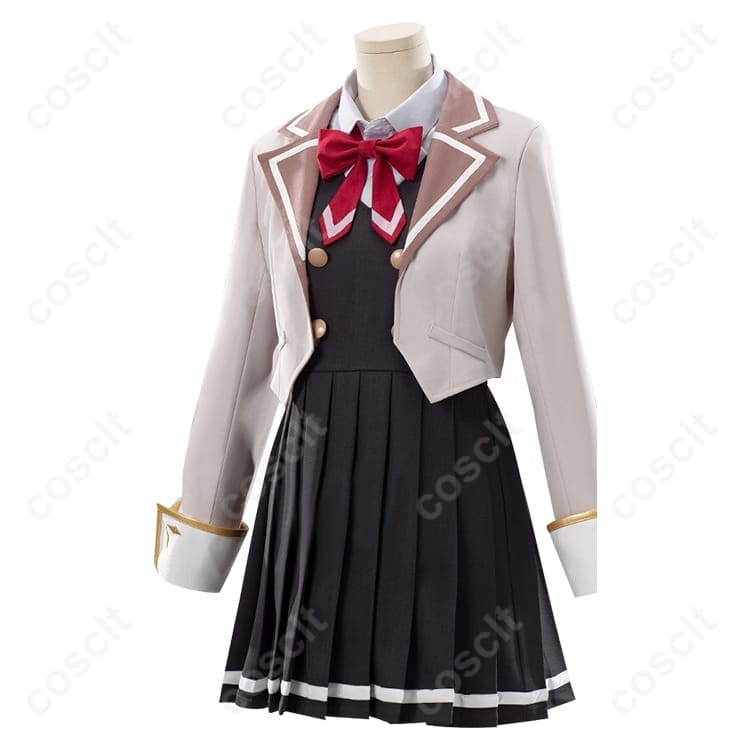 時々ボソッとロシア語でデレる隣のアーリャさん アリサ・ミハイロヴナ・九条 学園制服コスプレ 高再現で撮影映え - 2枚目の画像
