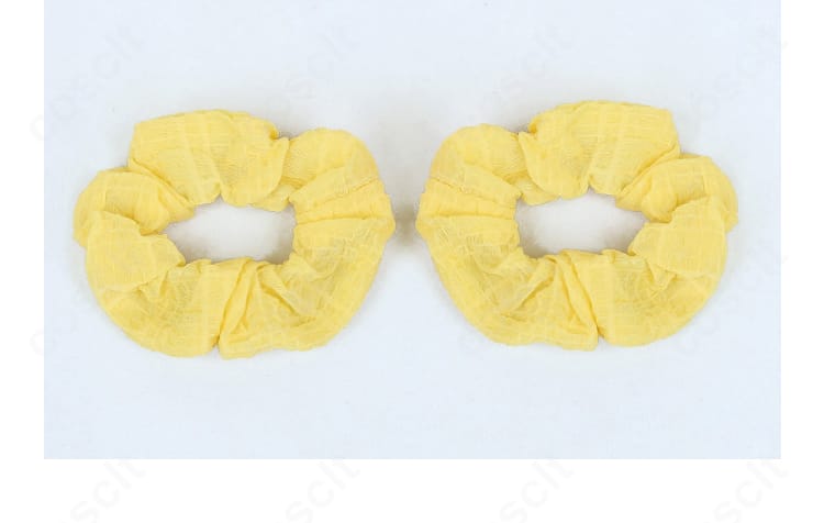 花嵐エリ コスプレ衣装 ヘアアクセサリーの装飾ディテール。装着位置の目安付き