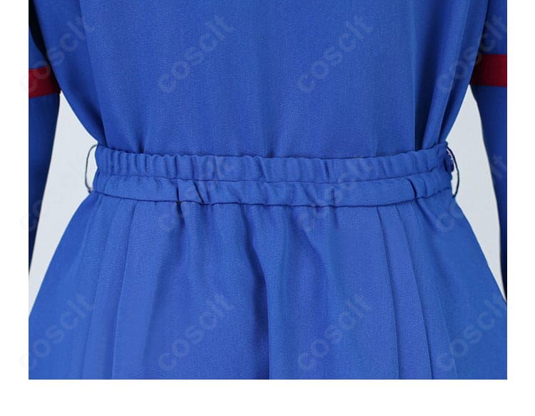 花嵐エリ コスプレ衣装 背面ウエスト周りの装飾ディテール。シルエットの整いを確認