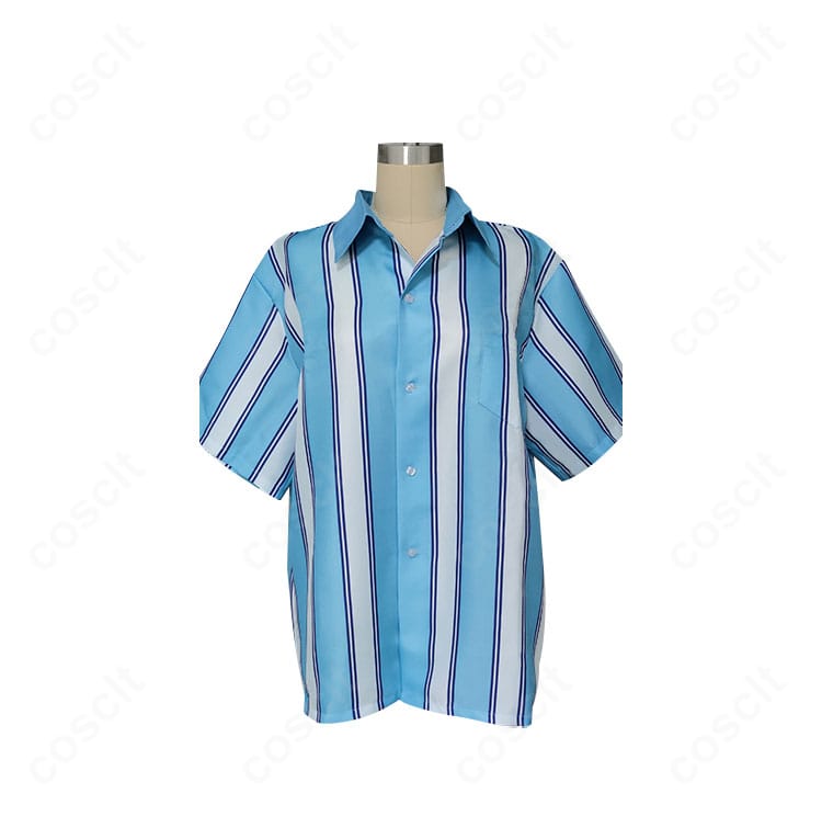 あんさんぶるスターズ！深海奏汰 私服（夏）コスプレ衣装のフロントディテール。落ち着いた色味と再現度の高いデザインが分かる正面画像。