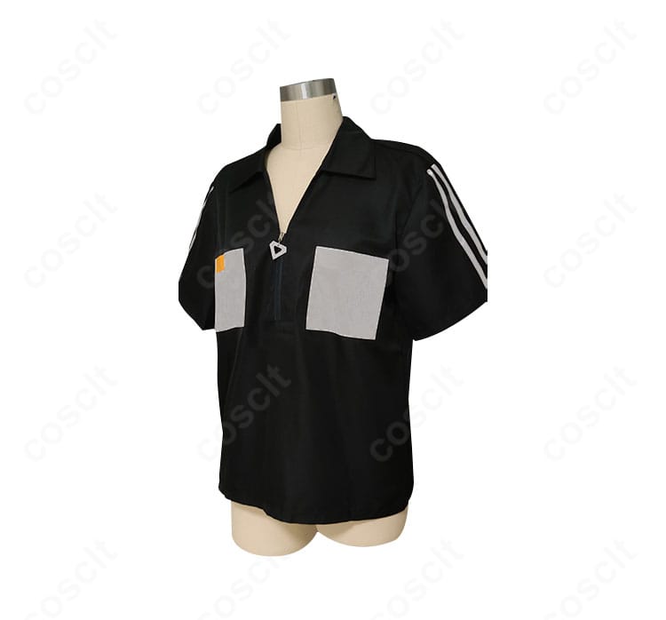 側面ディテールの葵ゆうた コスプレ衣装。動きやすさと着心地を両立した構成で、撮影やイベントに適したカッティング。