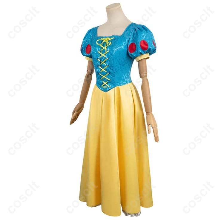 白雪姫 コスプレ衣装 クラシックドレス｜高再現で写真映え、着脱ラクでイベントに最適 - 3枚目の画像