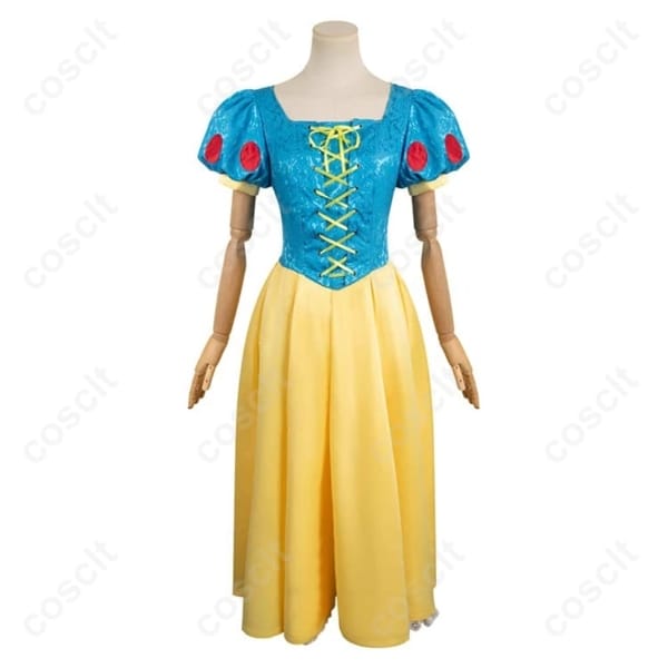 白雪姫 コスプレ衣装 クラシックドレス｜高再現で写真映え、着脱ラクでイベントに最適