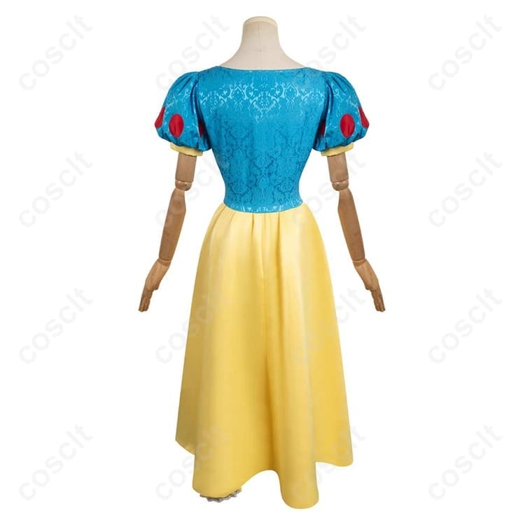 白雪姫 コスプレ衣装 クラシックドレス｜高再現で写真映え、着脱ラクでイベントに最適 - 4枚目の画像