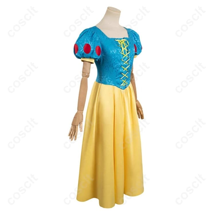 白雪姫 コスプレ衣装 クラシックドレス｜高再現で写真映え、着脱ラクでイベントに最適 - 2枚目の画像