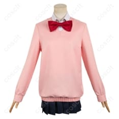 ダンダダン 綾瀬桃 学園制服コスプレ｜高再現シルエットで快適、撮影・イベントに最適 - 1枚目の画像（サムネイル）