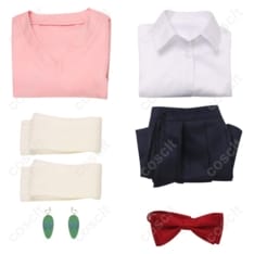 ダンダダン 綾瀬桃 学園制服コスプレ｜高再現シルエットで快適、撮影・イベントに最適 - 6枚目の画像（サムネイル）