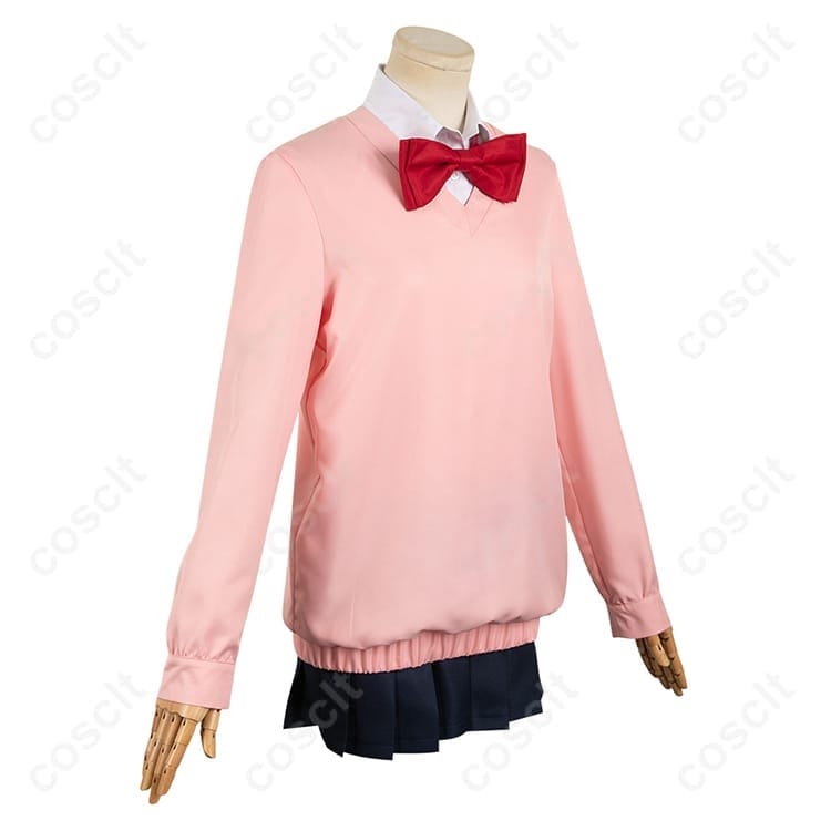 ダンダダン 綾瀬桃 学園制服コスプレ｜高再現シルエットで快適、撮影・イベントに最適 - 2枚目の画像