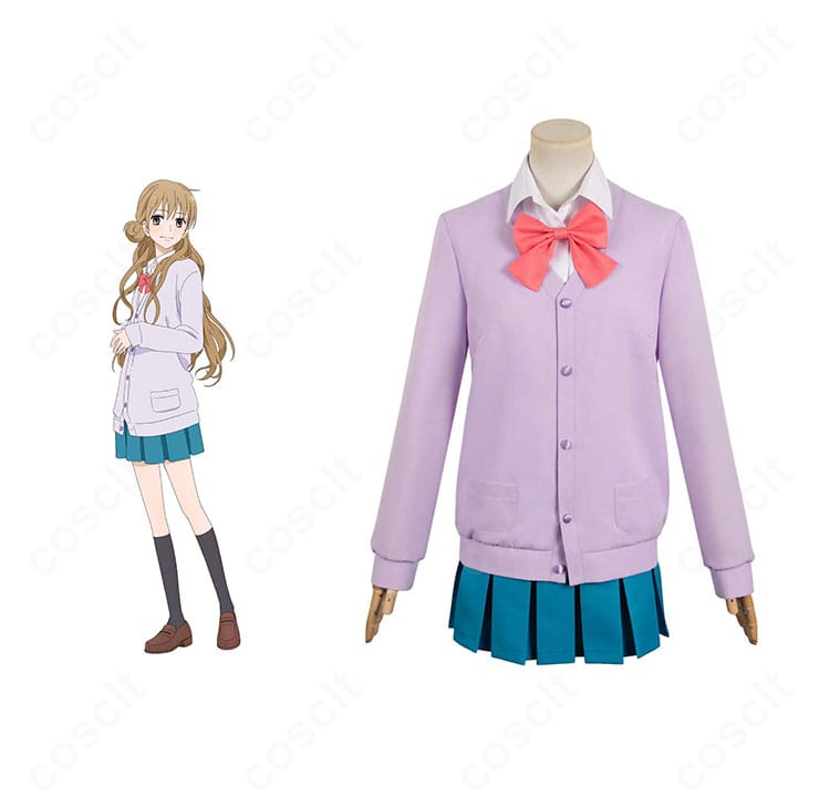 君に届け 胡桃沢梅の学園制服コスプレ衣装。キャラクターらしさを再現した清楚なセットの概要イメージ。