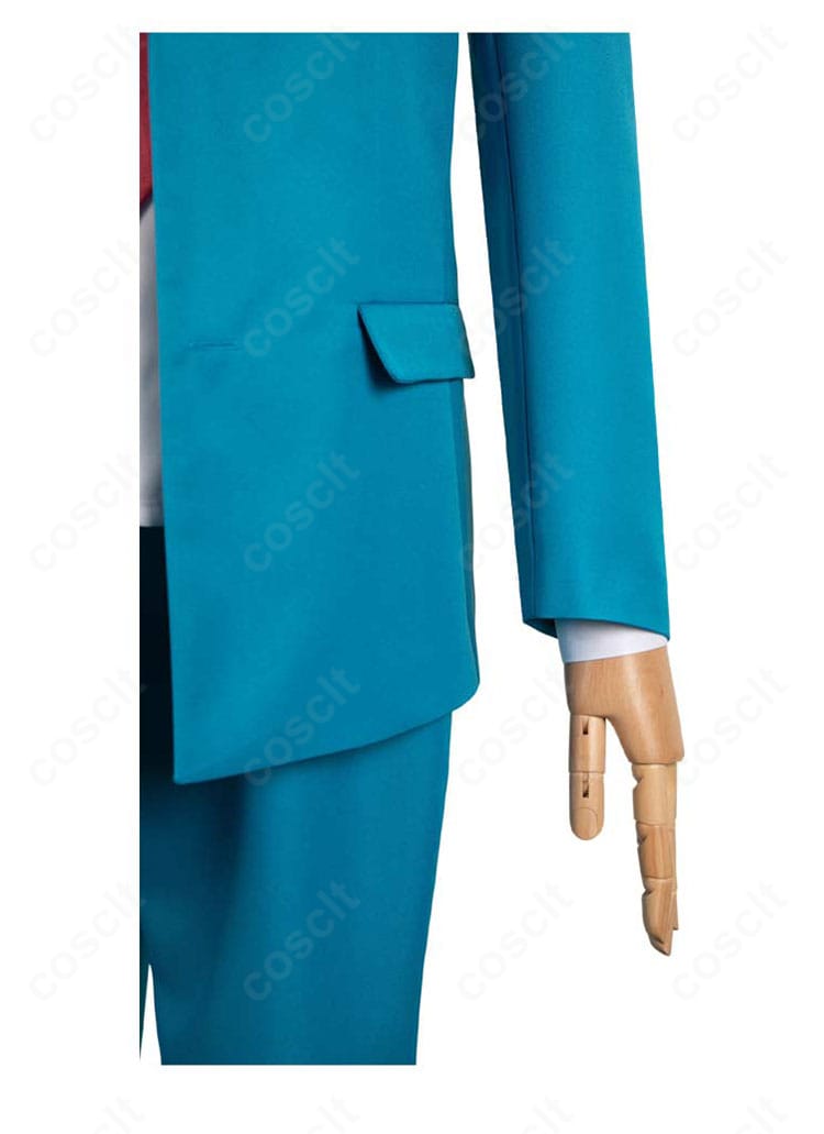 袖ディテール：風早翔太 学園制服コスプレの袖口まわりの縫製と意匠を示す接写。