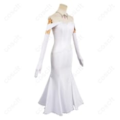 Re:ゼロから始める異世界生活 エミリア 白いワンピース 高再現で撮影映え、着心地も快適 - 2枚目の画像（サムネイル）