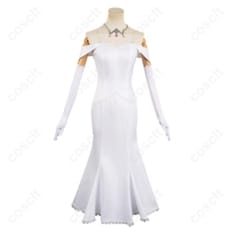 Re:ゼロから始める異世界生活 エミリア 白いワンピース 高再現で撮影映え、着心地も快適 - 1枚目の画像（サムネイル）