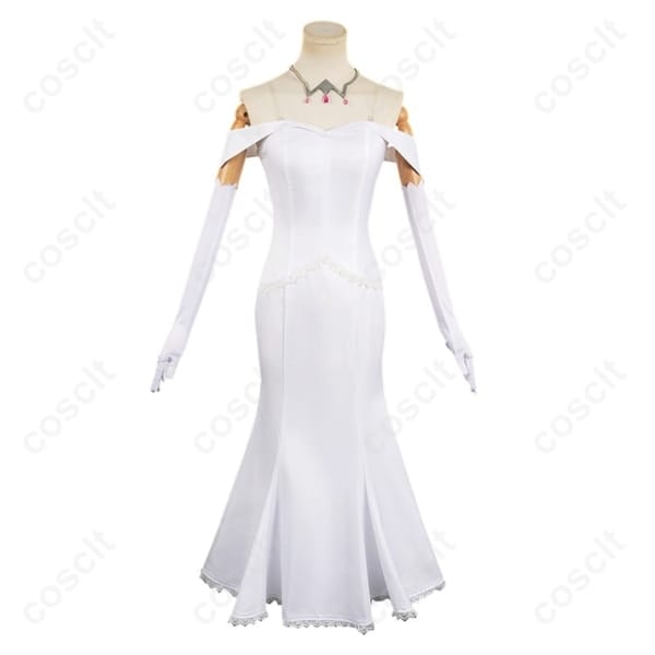 Re:ゼロから始める異世界生活 エミリア 白いワンピース 高再現で撮影映え、着心地も快適