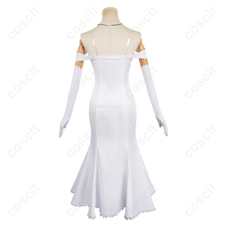 Re:ゼロから始める異世界生活 エミリア 白いワンピース 高再現で撮影映え、着心地も快適 - 4枚目の画像