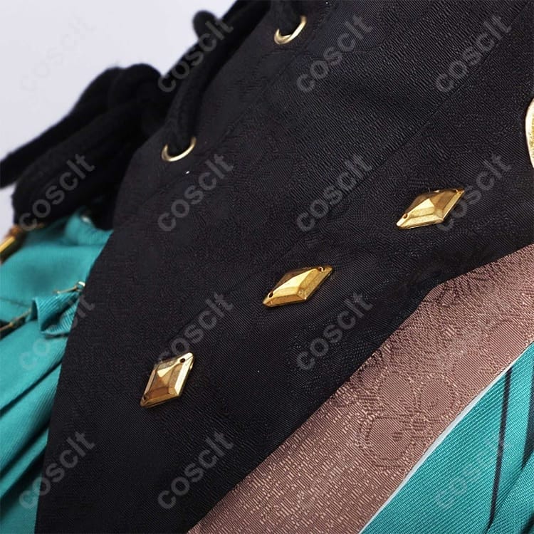 原神 エミリエ（調香師）コスプレ衣装 上品シルエットで高還原、撮影映えと快適さを両立 - 5枚目の画像