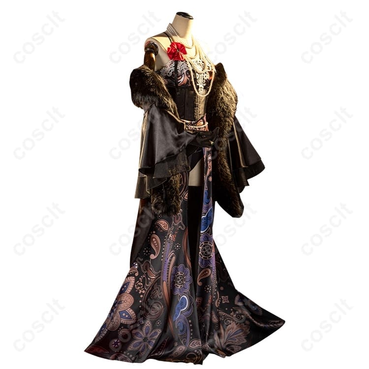 無期迷途 パール夫人 コスプレ衣装｜豪華ドレスとアクセ一式で高再現、撮影映え - 2枚目の画像