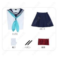 しかのこのこのここしたんたん 猫山田根子 学園制服コスプレ｜高再現で快適、撮影映えするセット - 4枚目の画像（サムネイル）