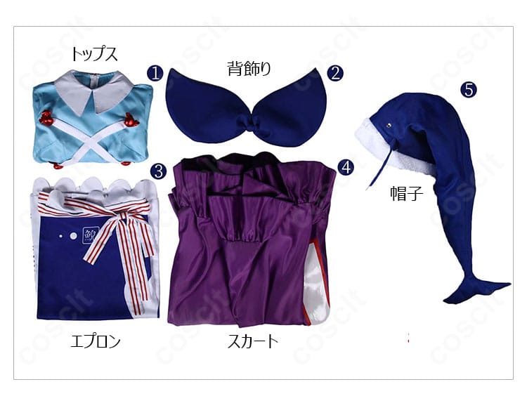 東方酔蝶華 奥野田美宵 コスプレ衣装の背面。存在感のある背飾りと整った縫製ディテールを鮮明に確認できるカット