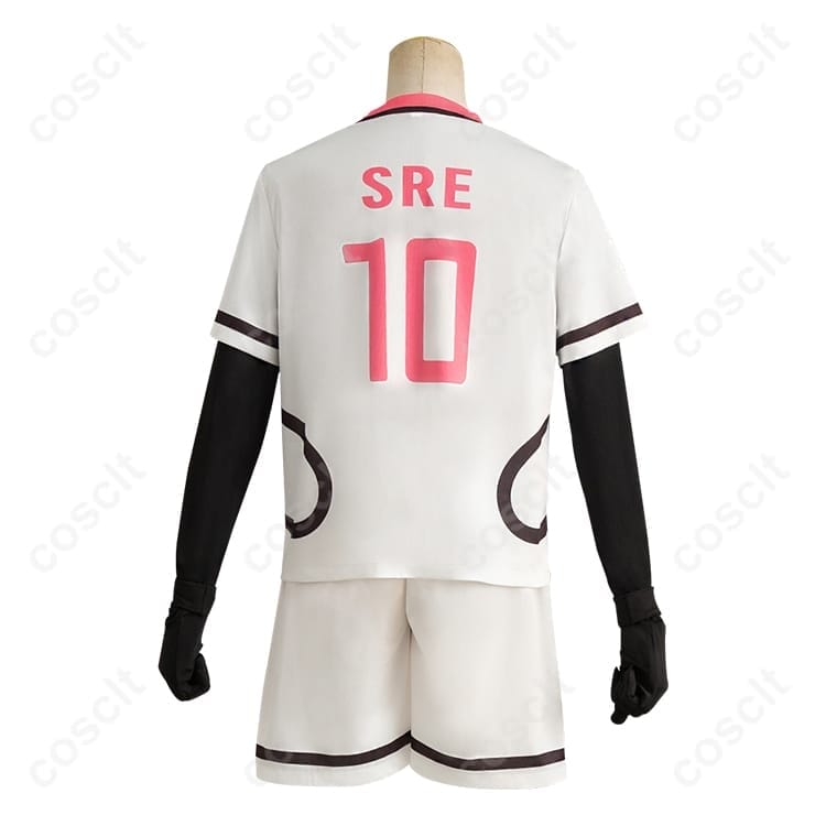 ブルーロック 糸師冴 U-20日本代表ユニフォーム 高再現コスプレ｜快適な着用感でイベント＆撮影に最適 - 3枚目の画像