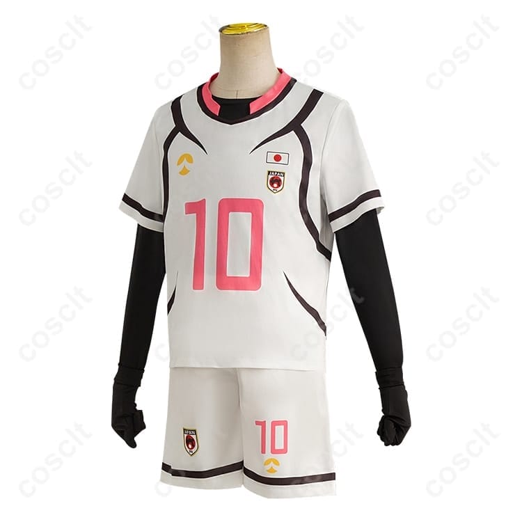 ブルーロック 糸師冴 U-20日本代表ユニフォーム 高再現コスプレ｜快適な着用感でイベント＆撮影に最適 - 2枚目の画像